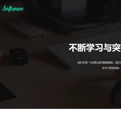 网站建设营销类网站织梦模板(自适应手机端)